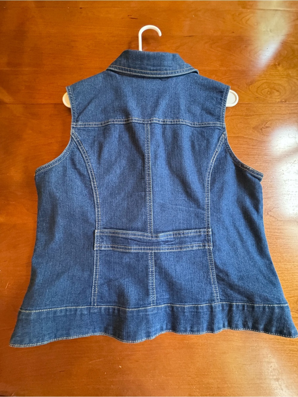 Baccini denim vest Size L - Picture 11 of 12